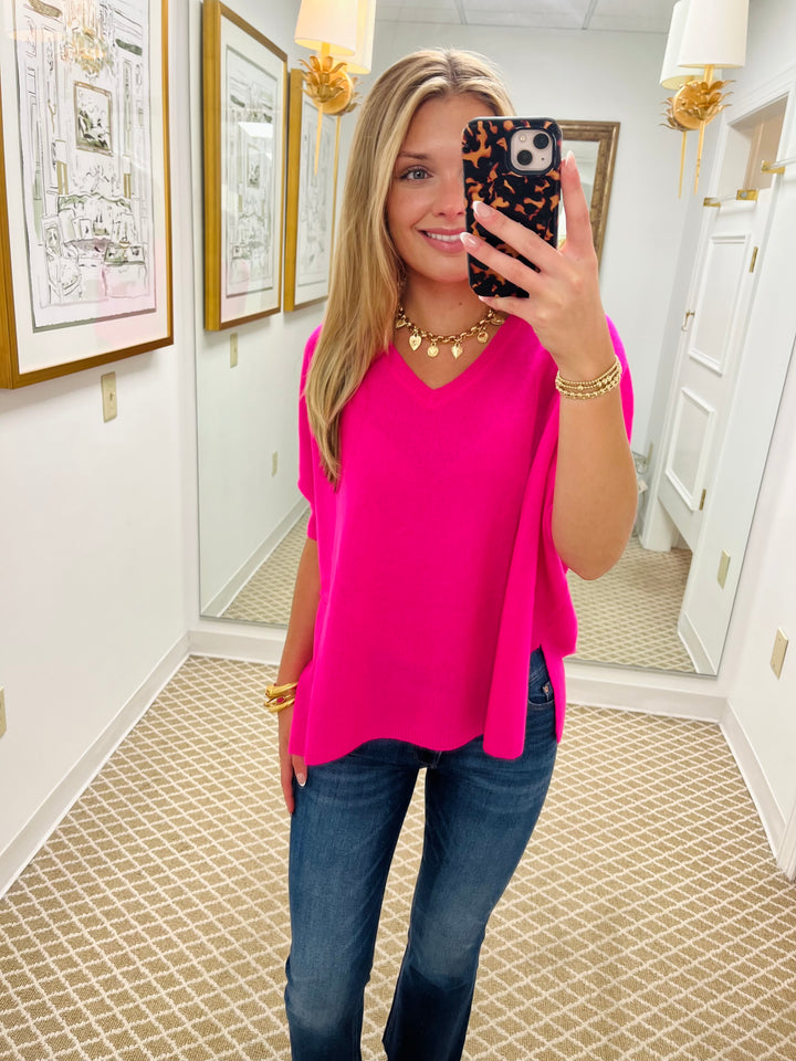 Bronte Tee | Diva Pink