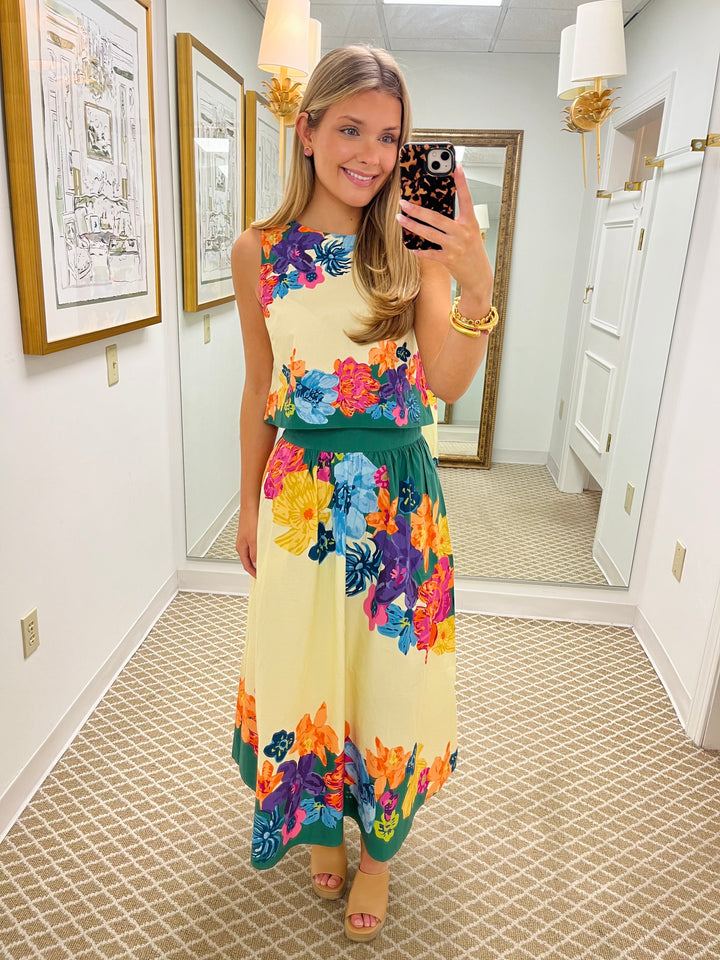 Dani Top Floral Fete