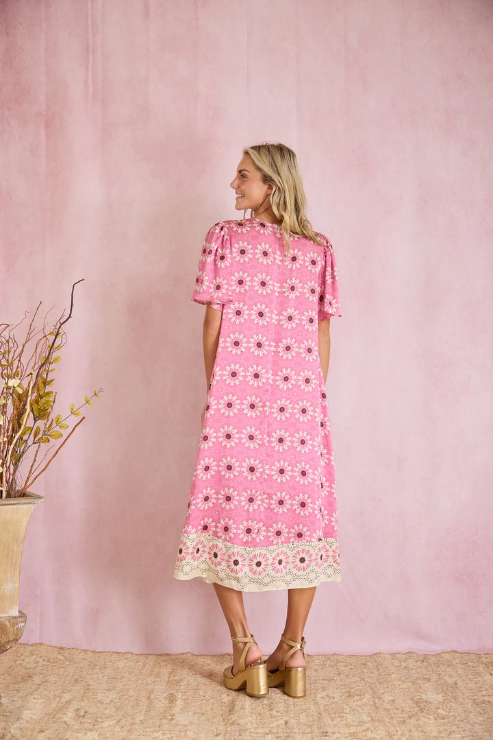 Georgia Dress | Wildflower Pink