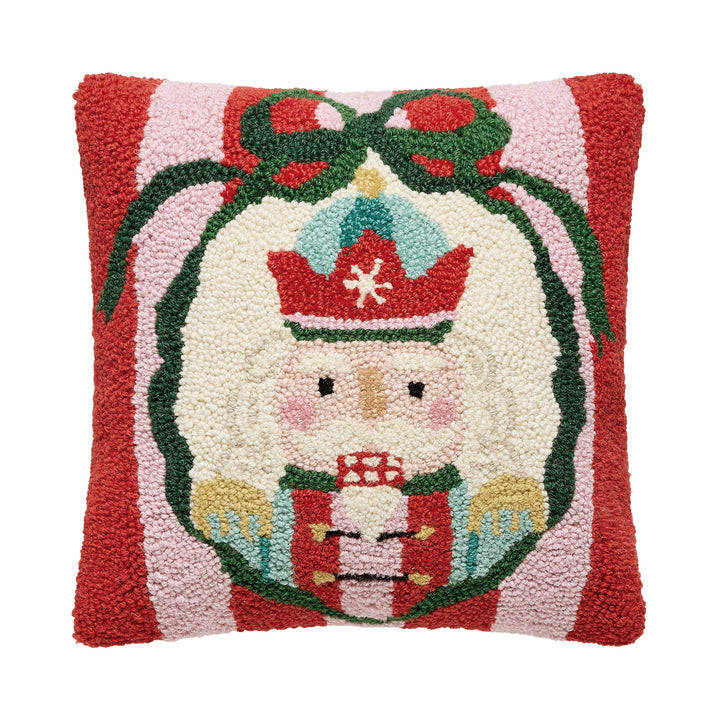 Holiday Frames Embroidered Pillow