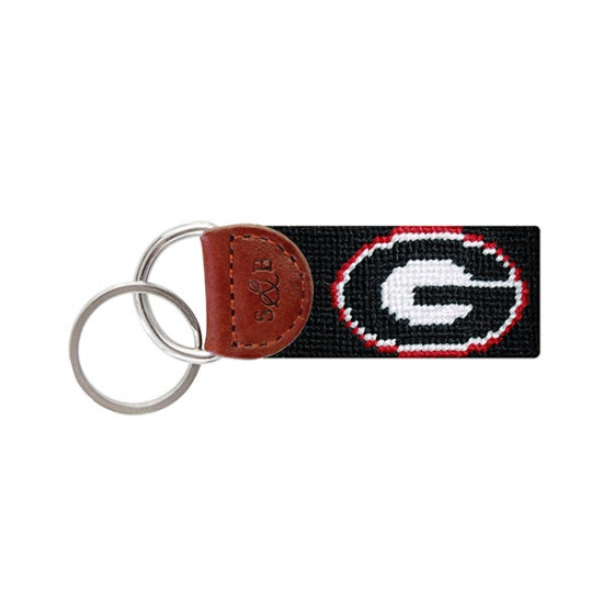 Collegiate Needlepoint Key Fobs