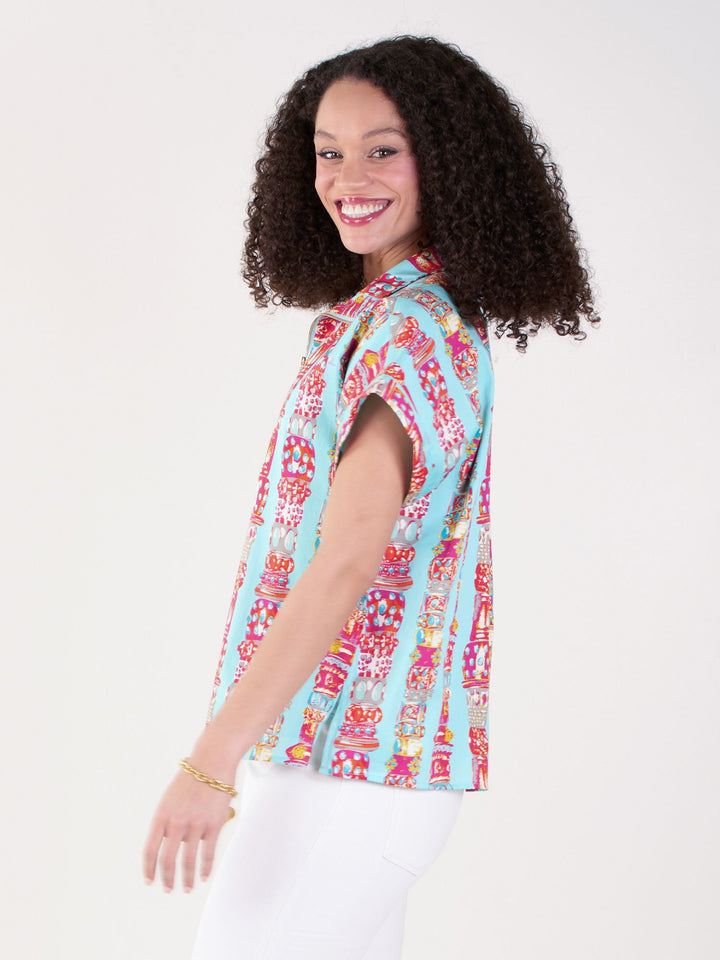 Poppy Pullover | Iconic Iris