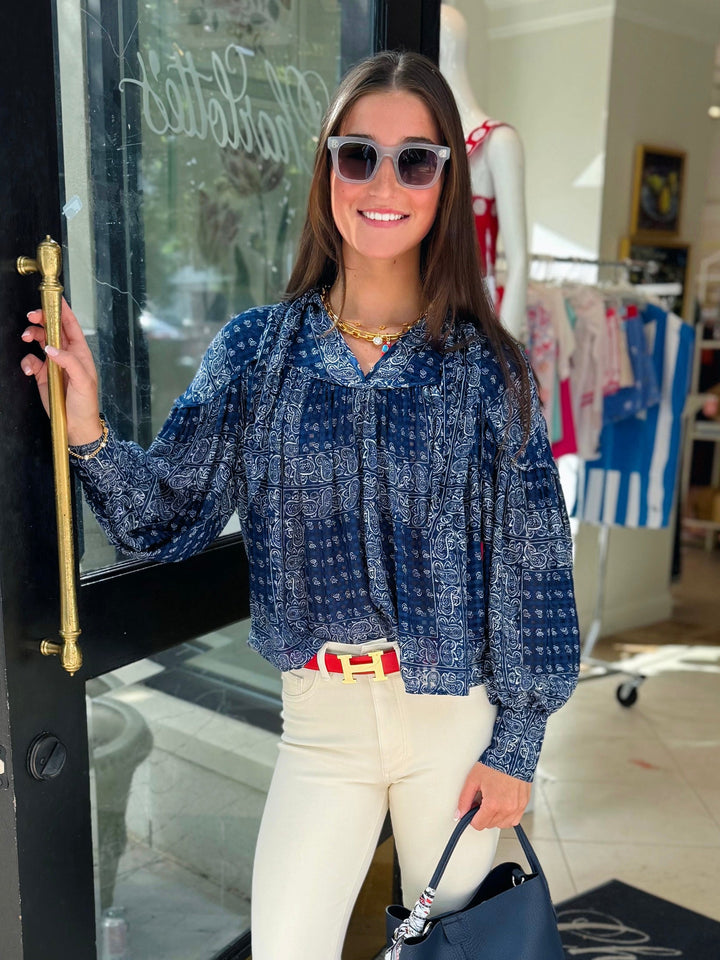 Celeste Blouse | Inkwell Paisley