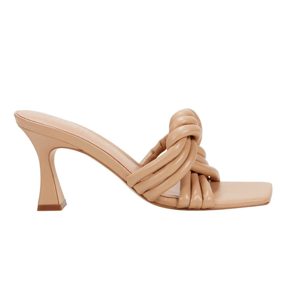 Dru Knotted Slide Sandal | Natural