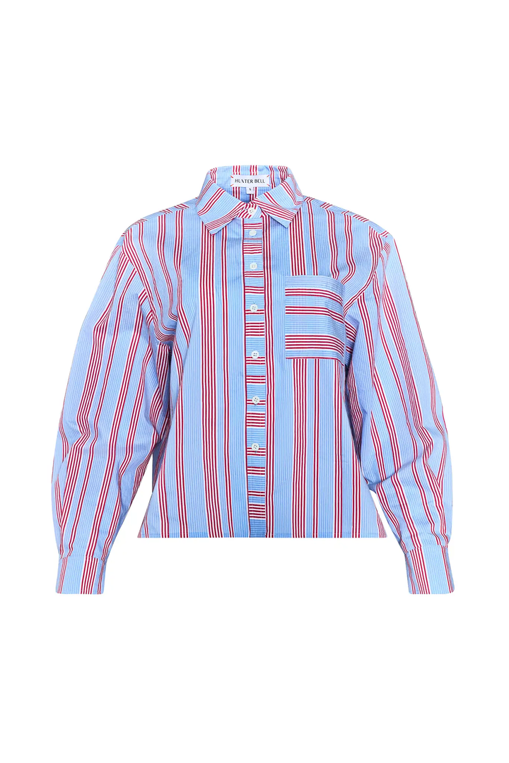 Hudson Shirt | Seaside Stripe