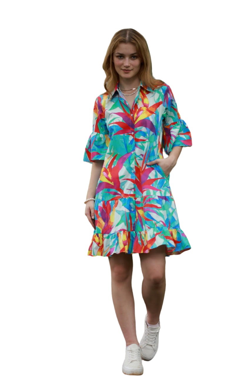 Zara Dress | Marine Flora