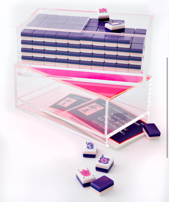 Mahjong Box | Acrylic with Lid