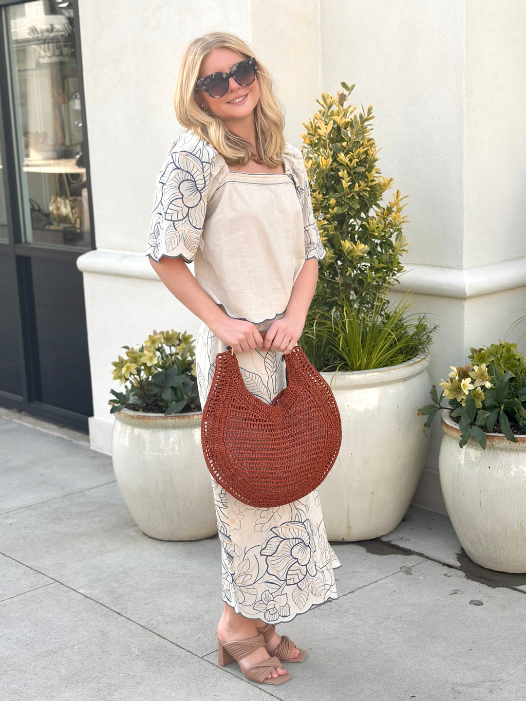 Bryn Top | Natural Linen