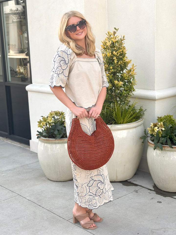 Bryn Top | Natural Linen