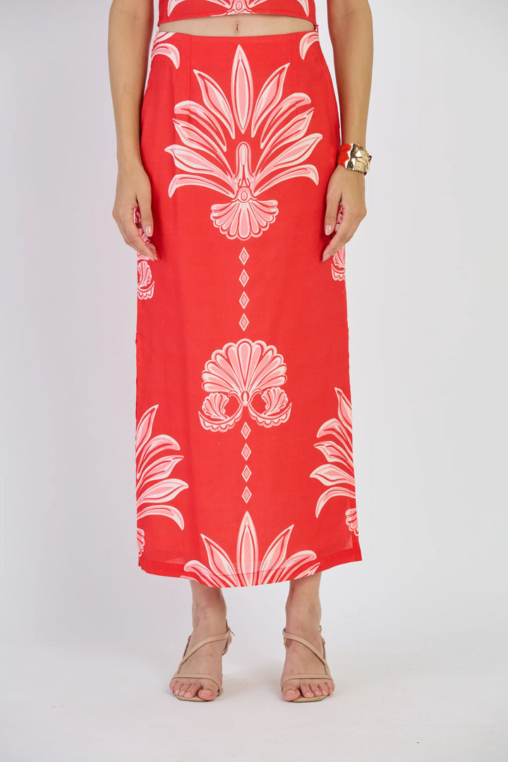 Aspen Skirt | Palm Springs Rouge