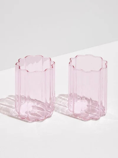 Wave Glass | Pink