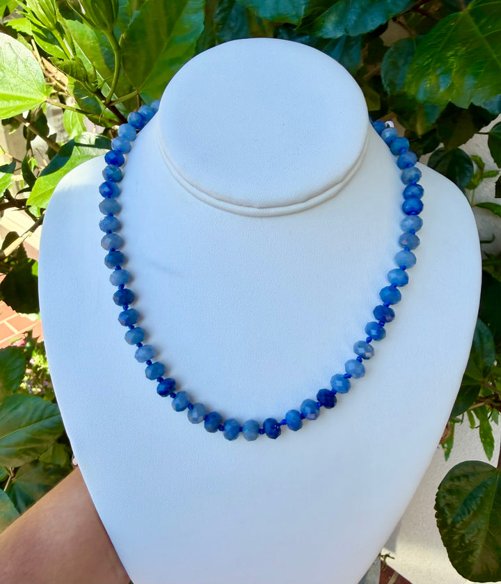 Abby Layer Necklace | Blue