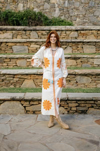 Go Orange Kaftan