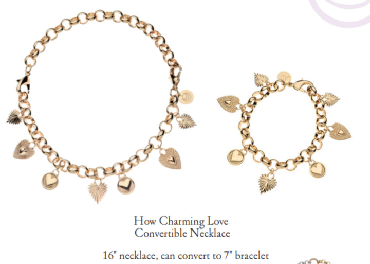 How Charming LOVE Convertible Necklace