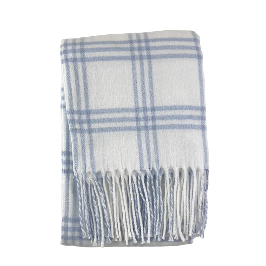 Plaid Receiving Blanket | + Colors