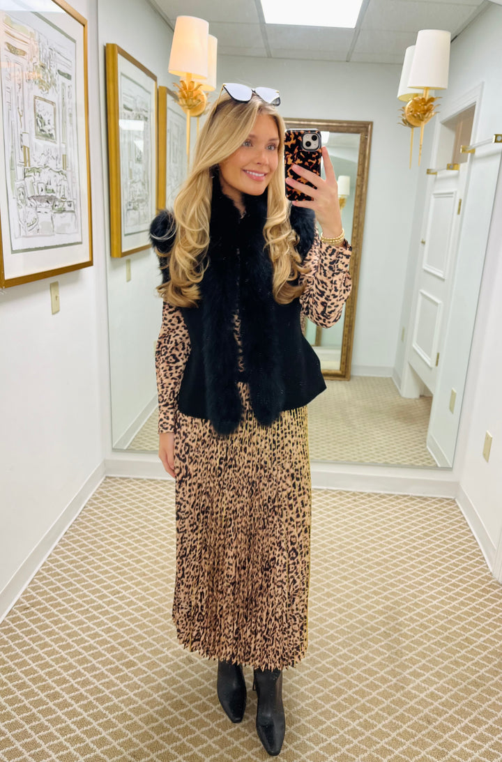 Cara Charmeuse Skirt | Multi
