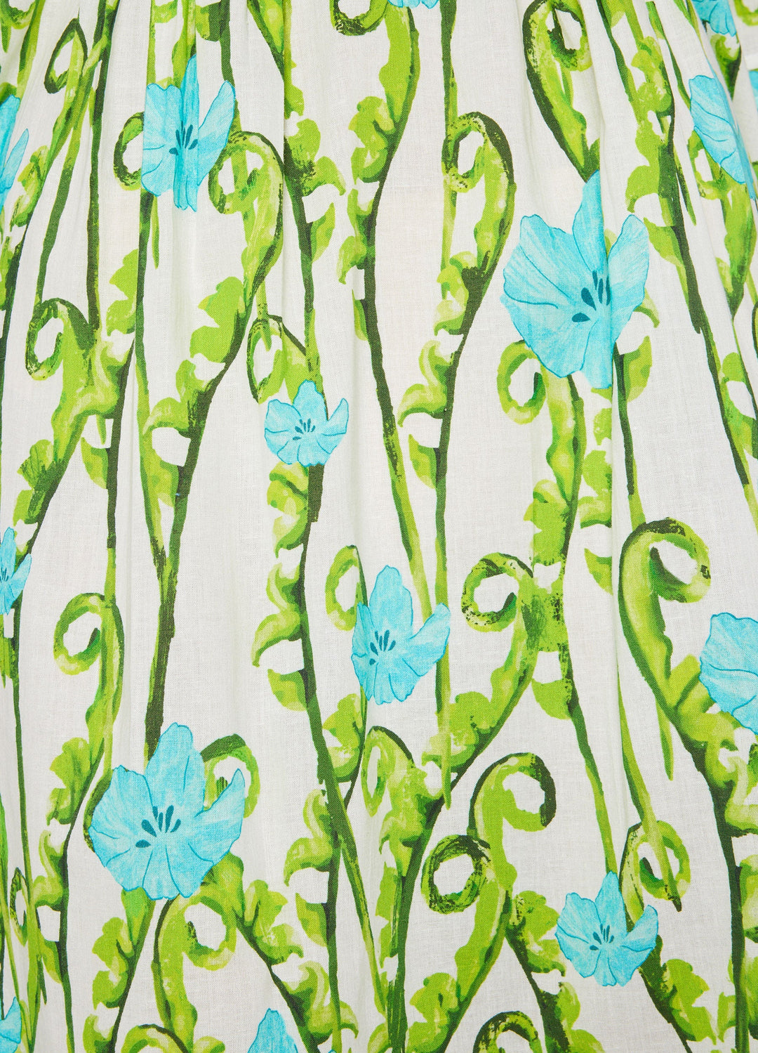 Lana Cap Sleeve Caftan | Blooming Blue