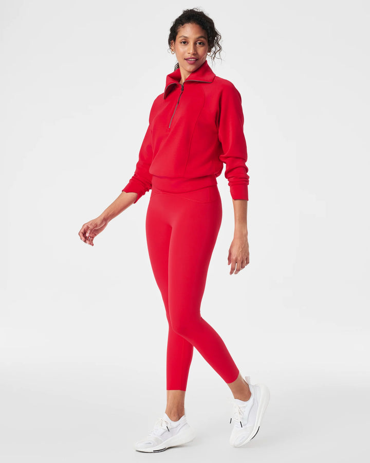 Booty Boost 7/8 Length Leggings | Red