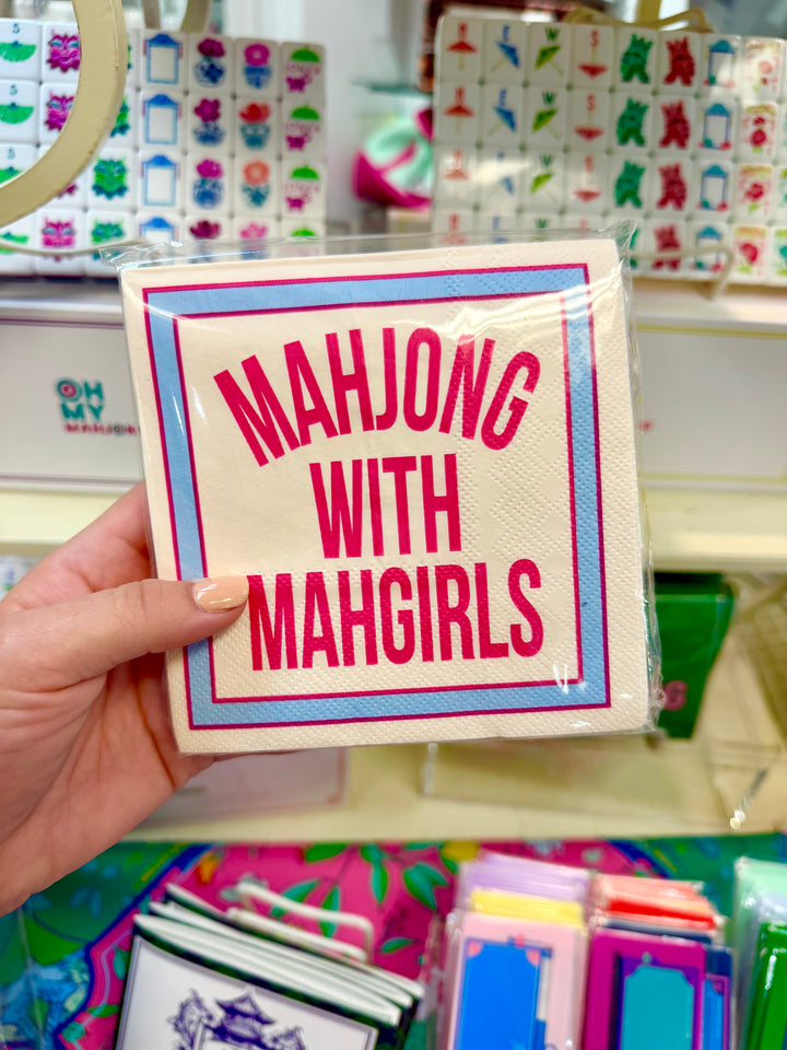 Mahjong Cocktail Napkins