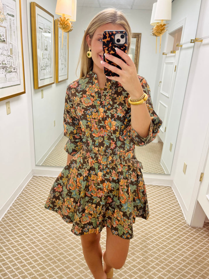 Cameron Dress | Wallflower Brown