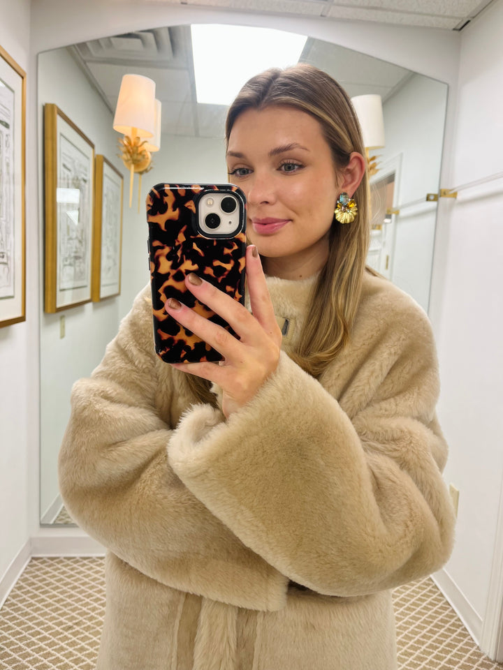 Haley Cluster Convertible Earring | Blue Gold