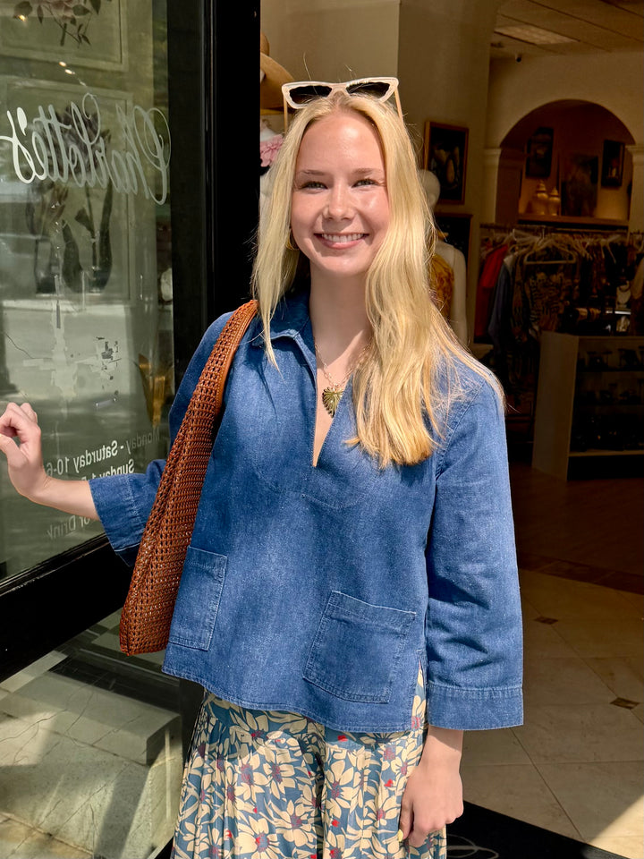 The Orchid Top | Harbor Wash