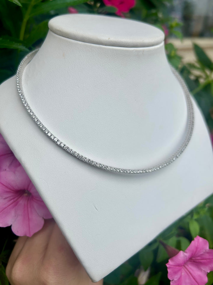 14kt 5.16ct Diamond Flex Necklace