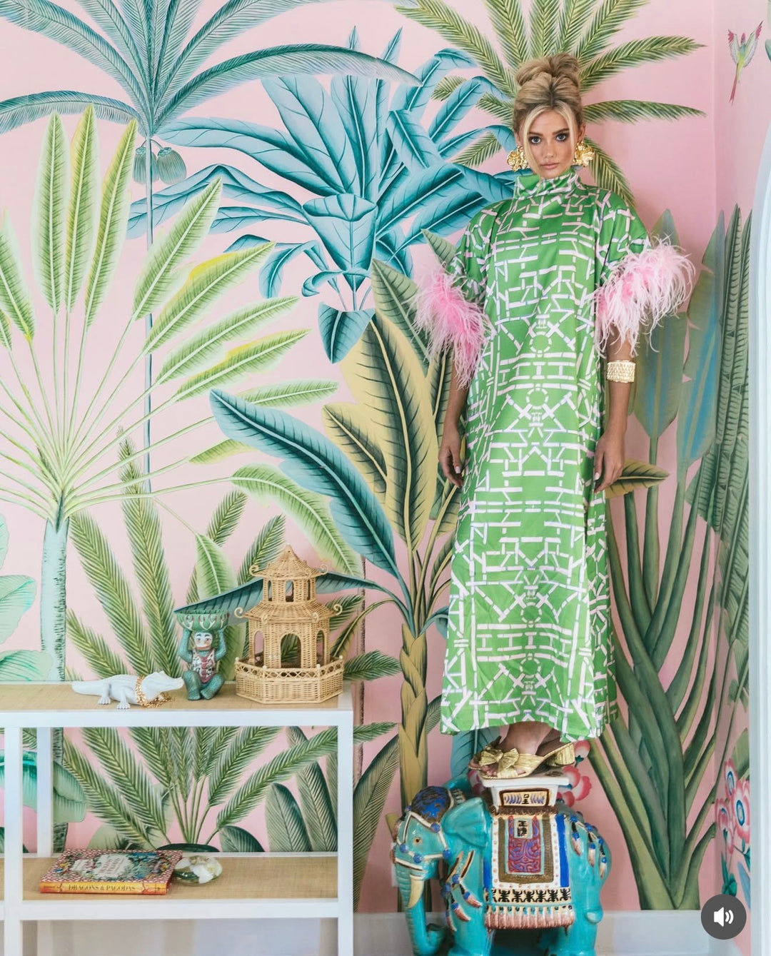 The Darling Dress in Green Village APRIL 15TH SHIP