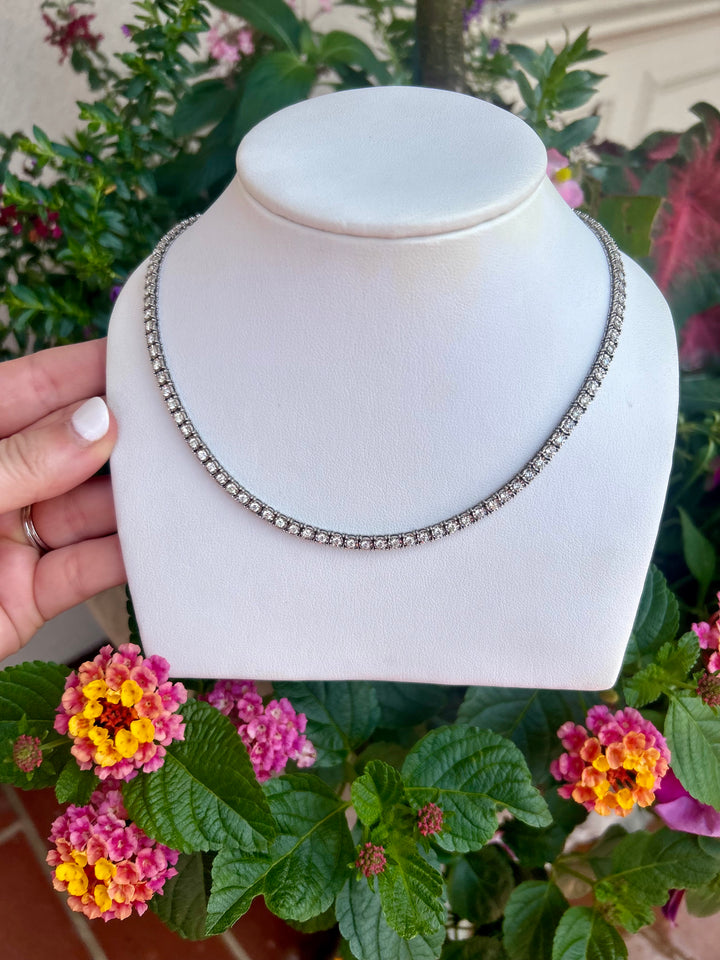 6.0TW Diamond Tennis Necklace