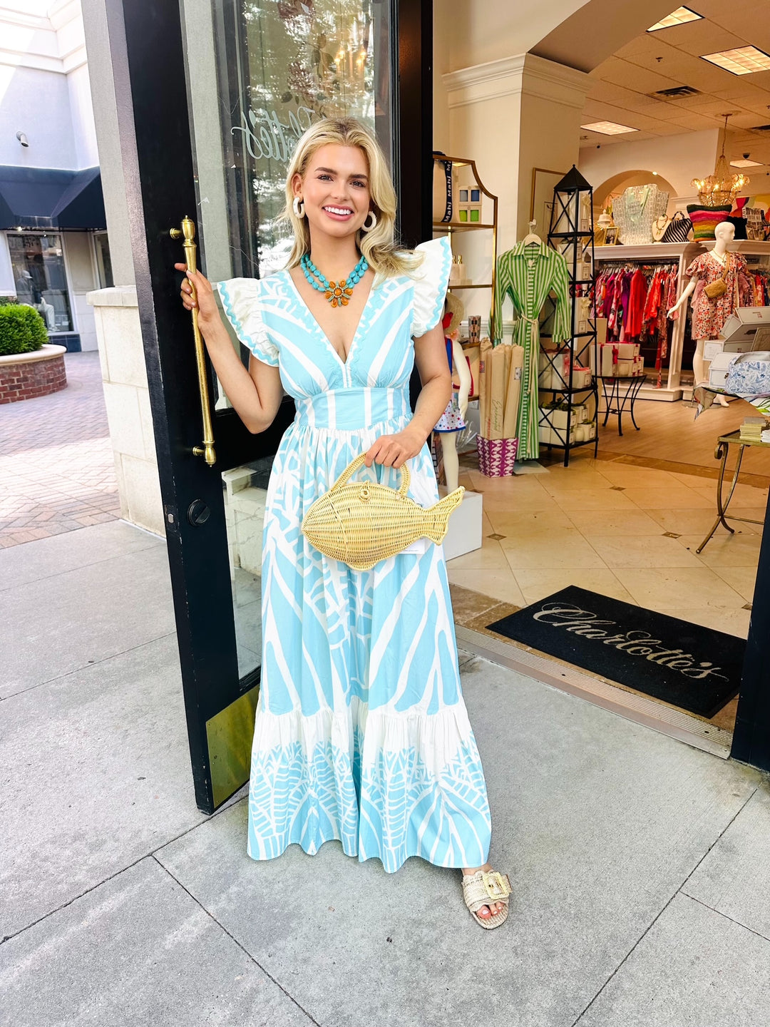 Henning Dress | Papyrus Sky