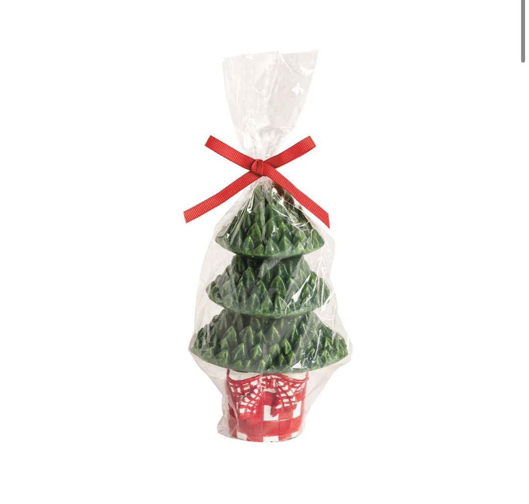 Assorted Christmas Topiary Candle