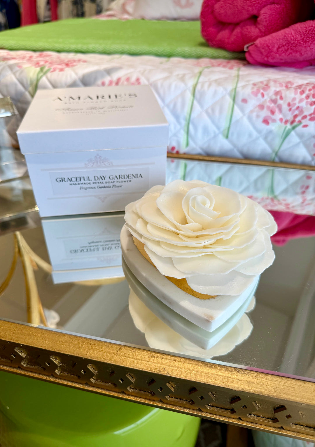 Graceful Day Gardenia Soap Petal Flower | +Sizes