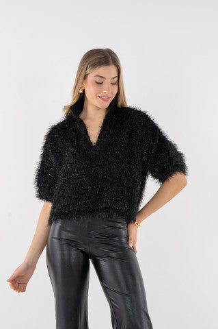 Estelle Top | Black Tie