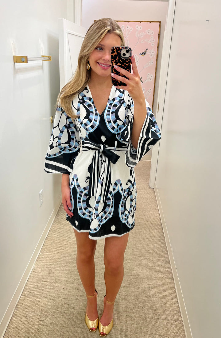 Kennedy Dress | Harbor Silver Mist