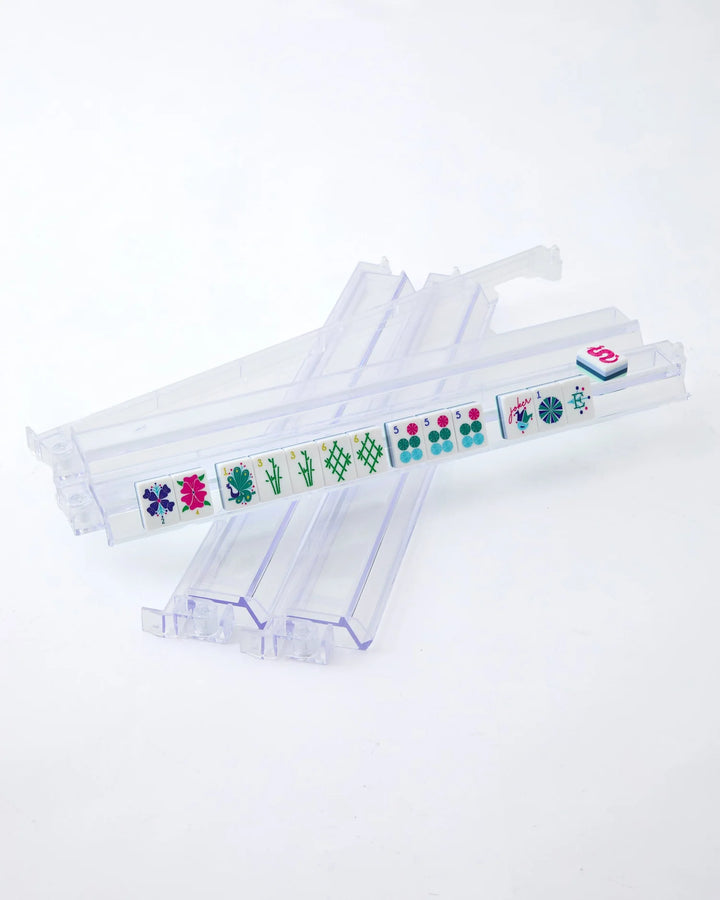 Acrylic Rack and Pusher Set | Clear