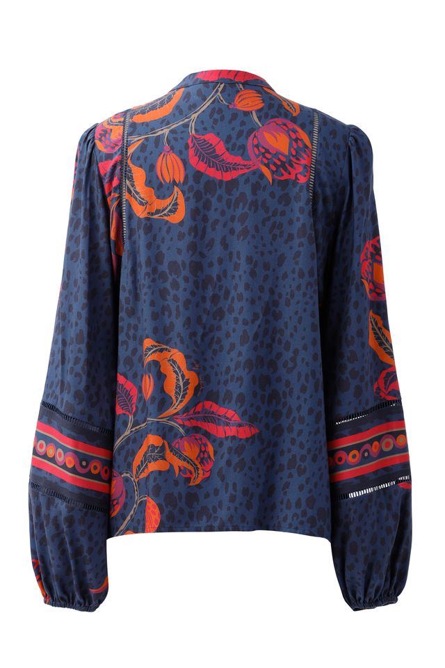 Martha Blouse | Navy