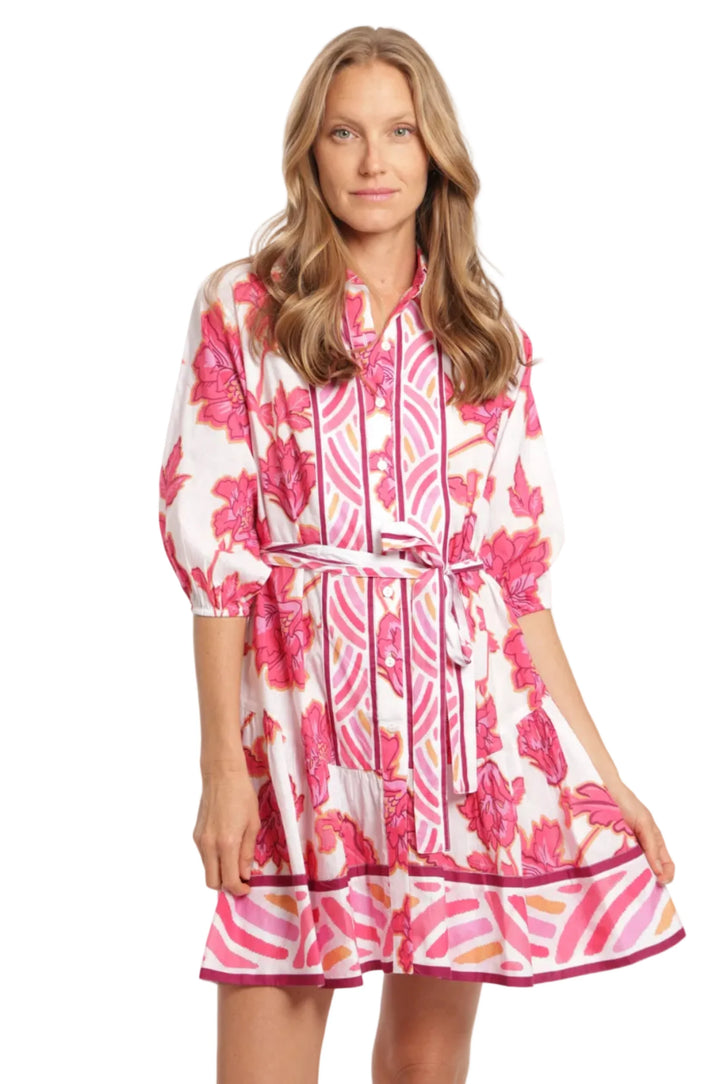 Selena Dress | Pink Lotus