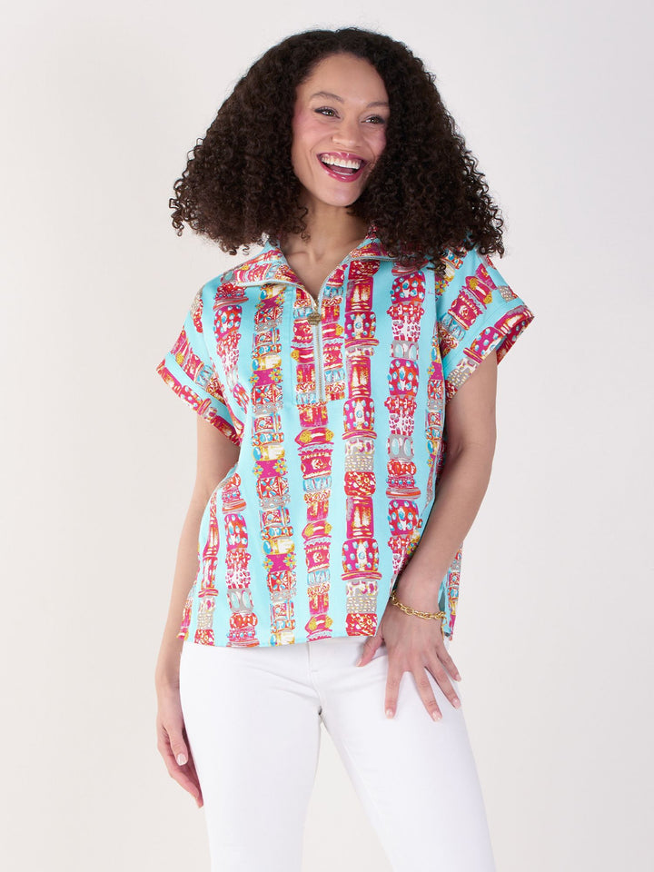 Poppy Pullover | Iconic Iris