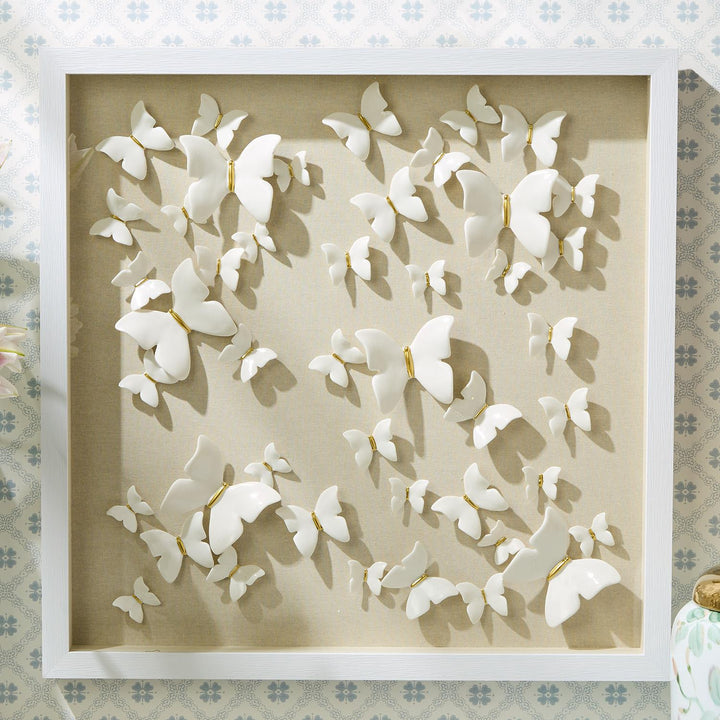 Butterfly Shadow Box Wall Art