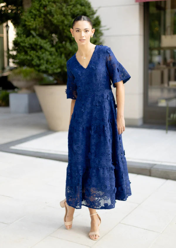 Abbey Glass Ellery Dress | Blue