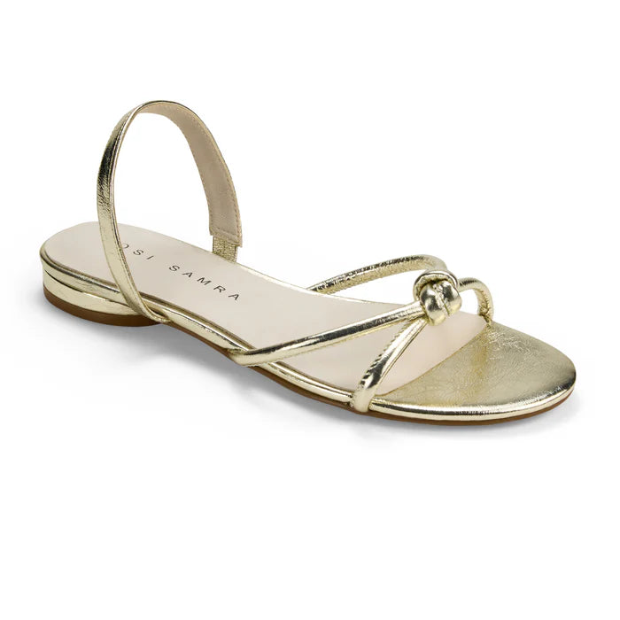 Alison Slingback Sandal | Gold