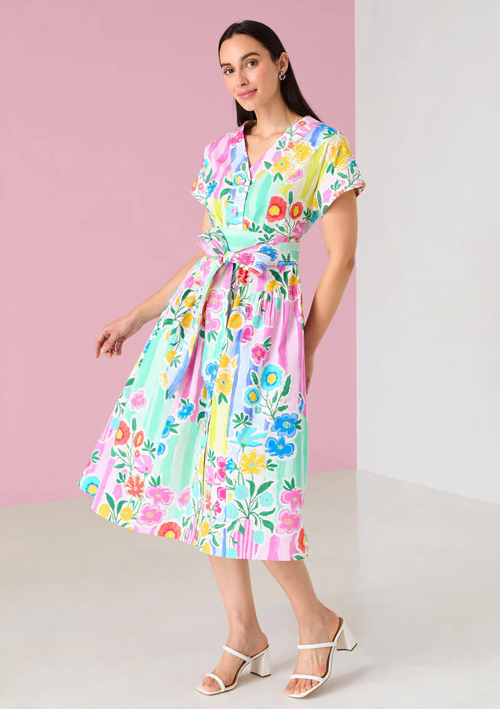 The Andrea Dress | Multi Dandelion Daze