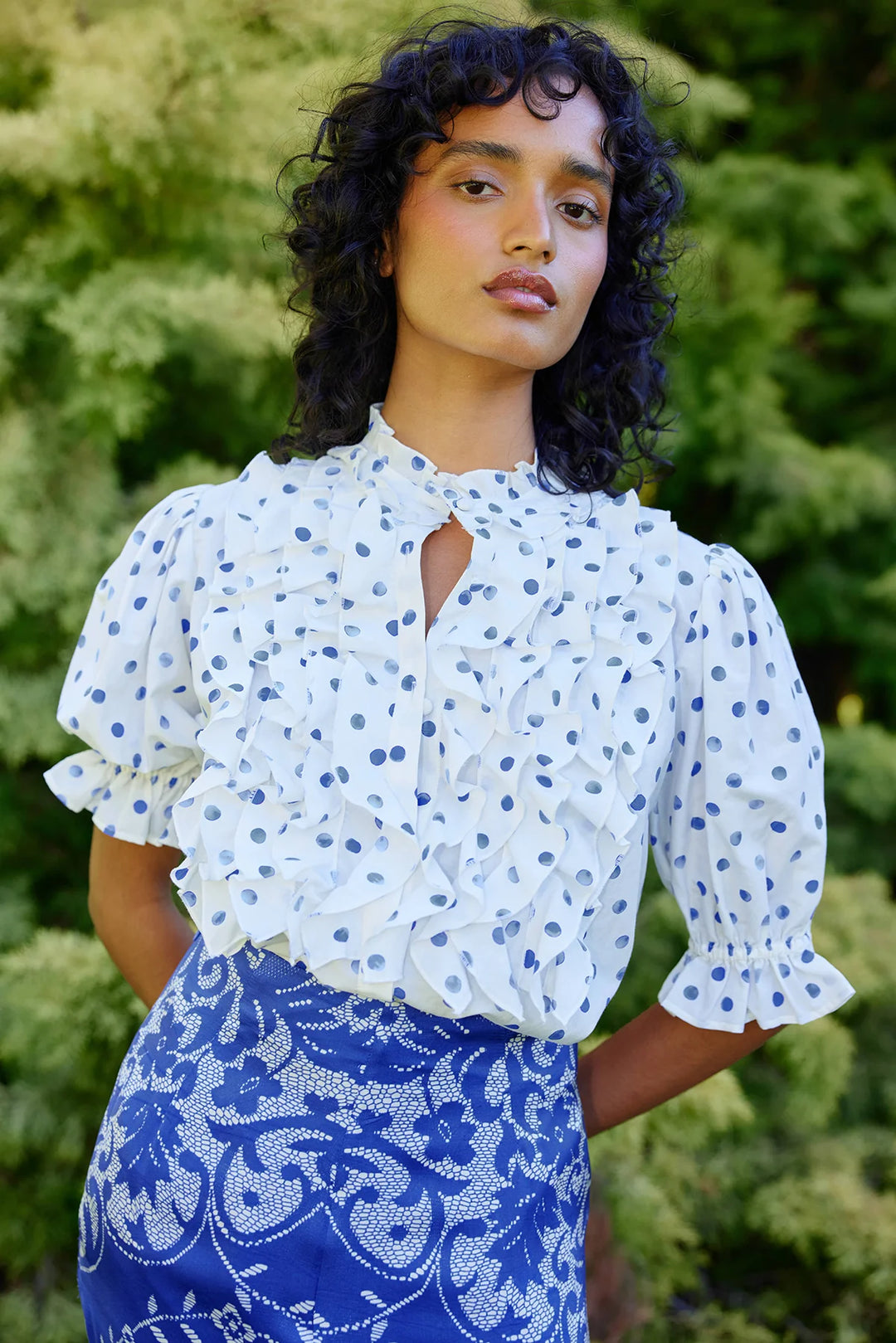 Mavis Blouse | Antique Royal