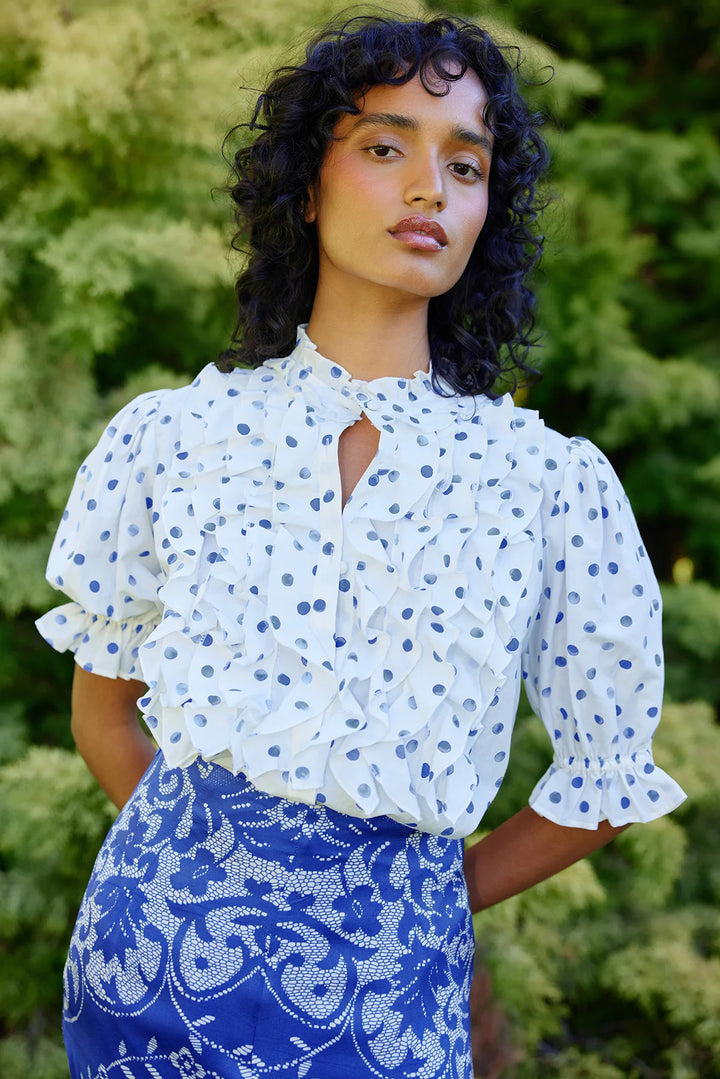 Mavis Blouse | Antique Royal
