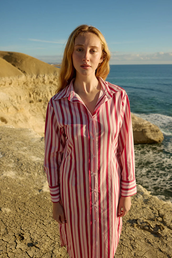 Finn Dress | Icing Stripe