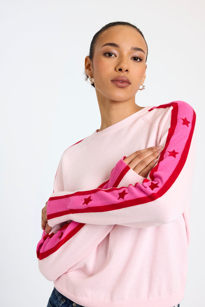 Sofie Star Stripe Sweater | Ballerina