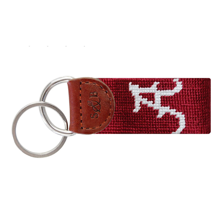 Collegiate Needlepoint Key Fobs