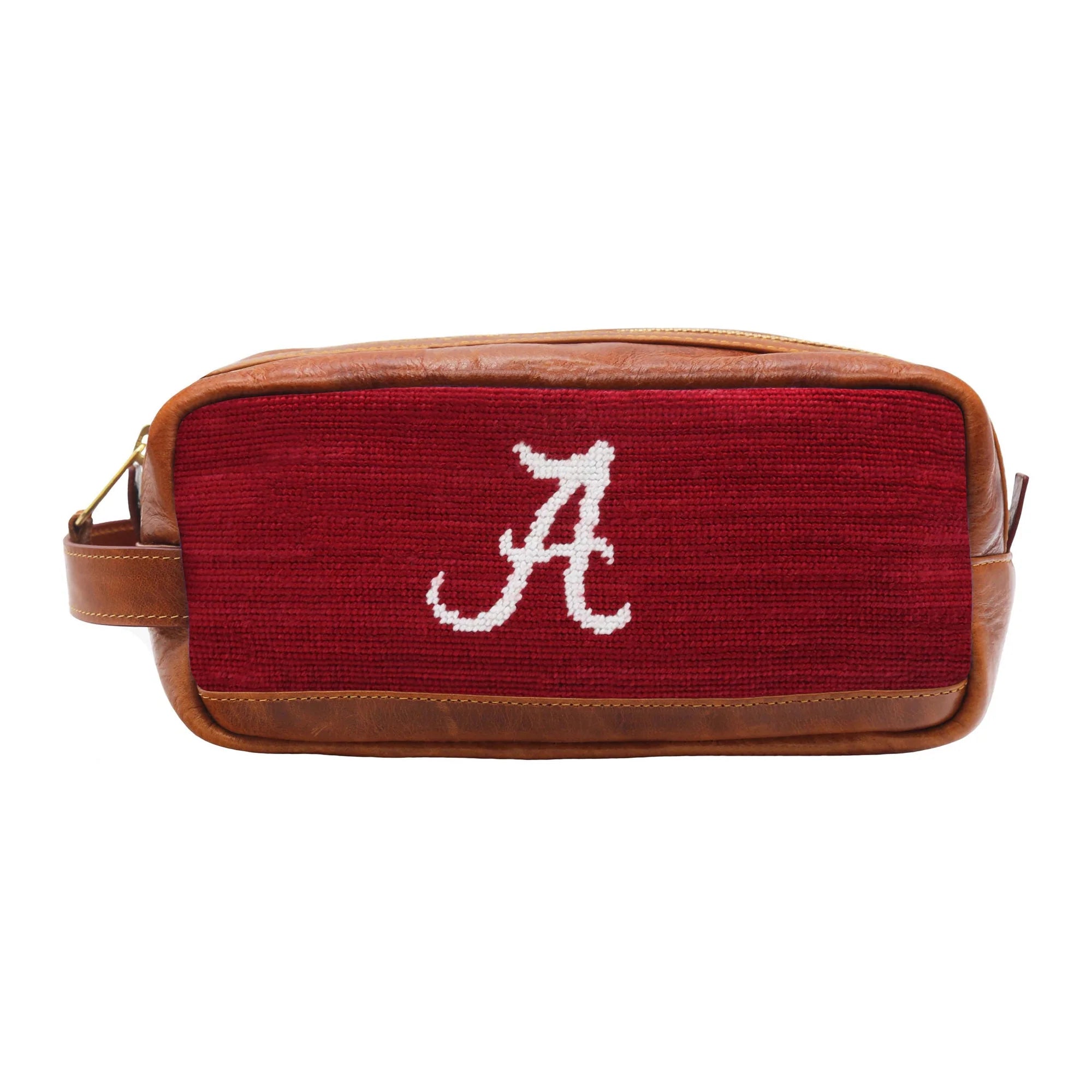 Needlepoint Toiletry Bag | Collegiate