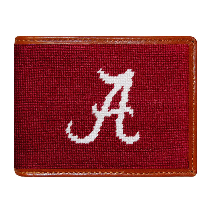 Alabama Needlepoint Bi-Fold Wallet