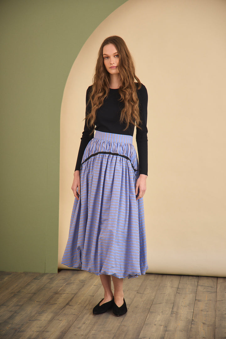 Allegra Skirt | Marfa Stripe